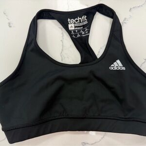 Adidas Techfit Black Sports Bra
